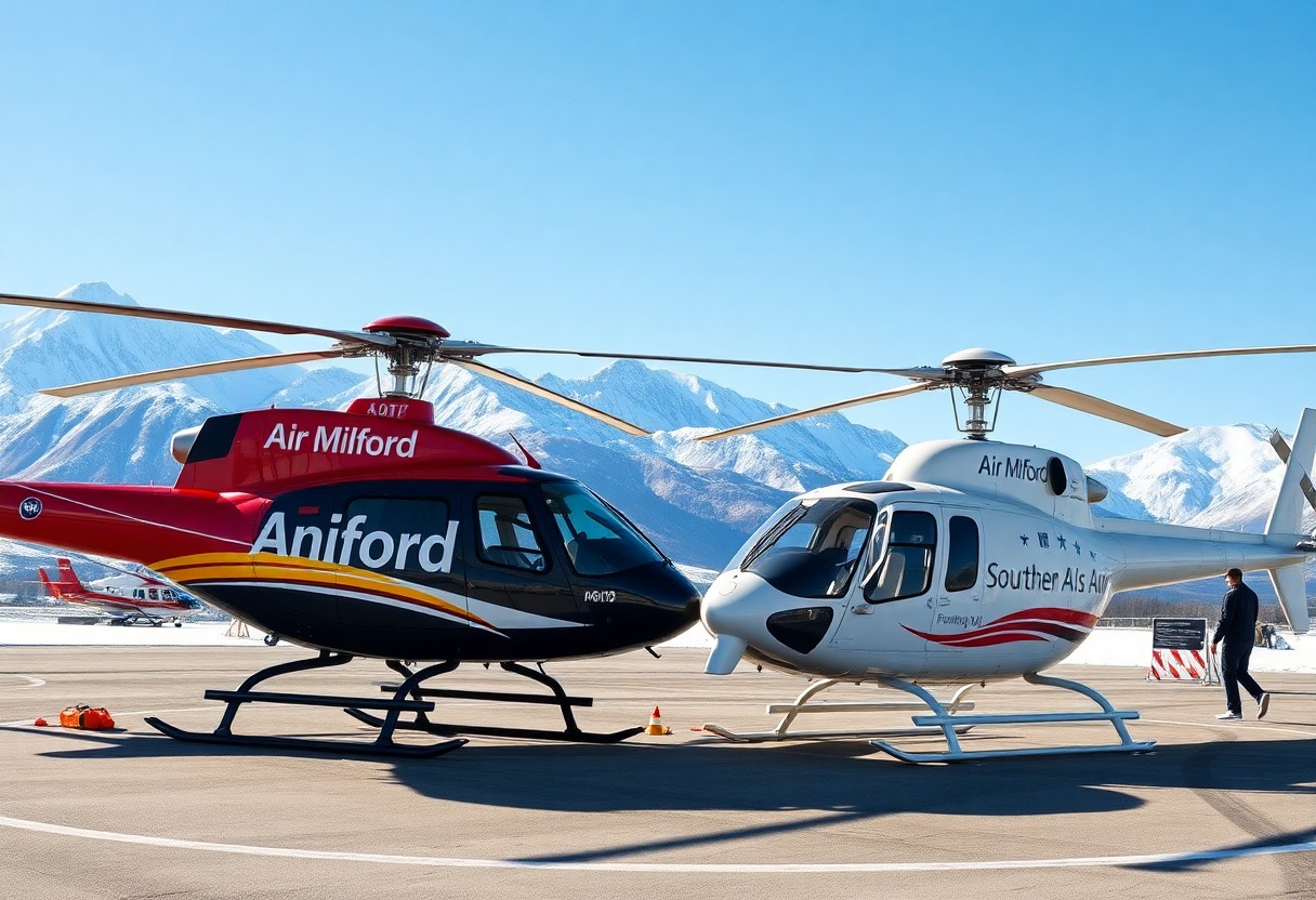Air Milford vs Southern Alps Air for Scenic Flight Tours