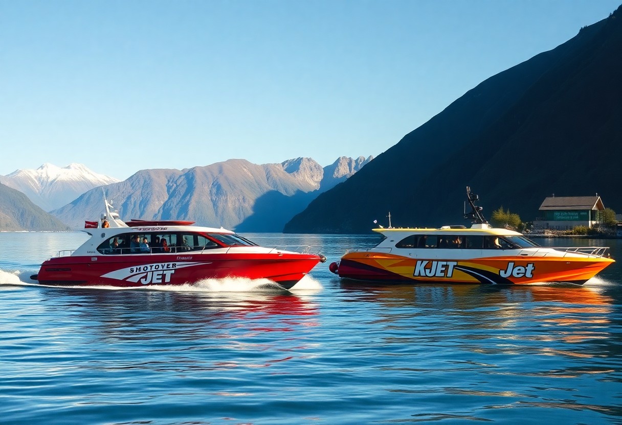 Shotover Jet vs KJet Boat Tours in Queenstown