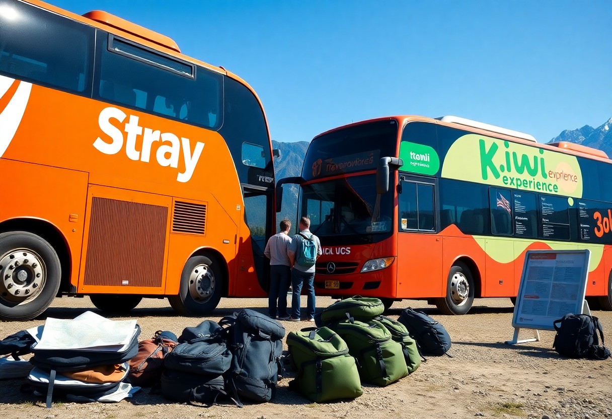 Stray Travel vs Kiwi Experience for Backpacker Bus Passes