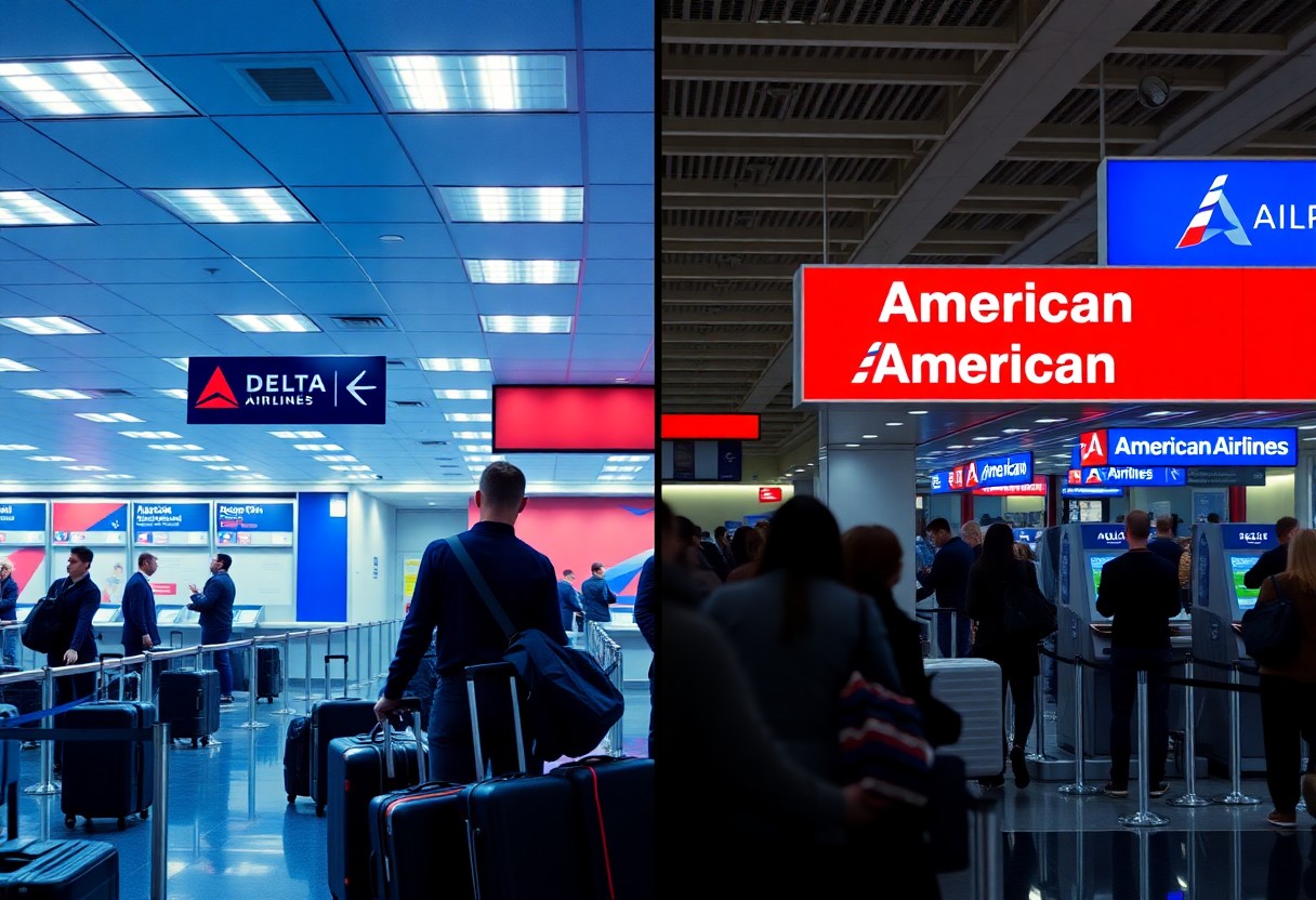Delta vs American Airlines for Points, Baggage & Flight Experience