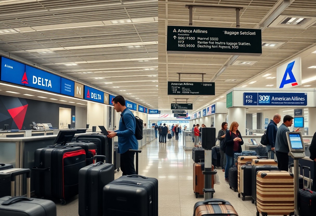 Delta vs American Airlines for Points, Baggage & Flight Experience