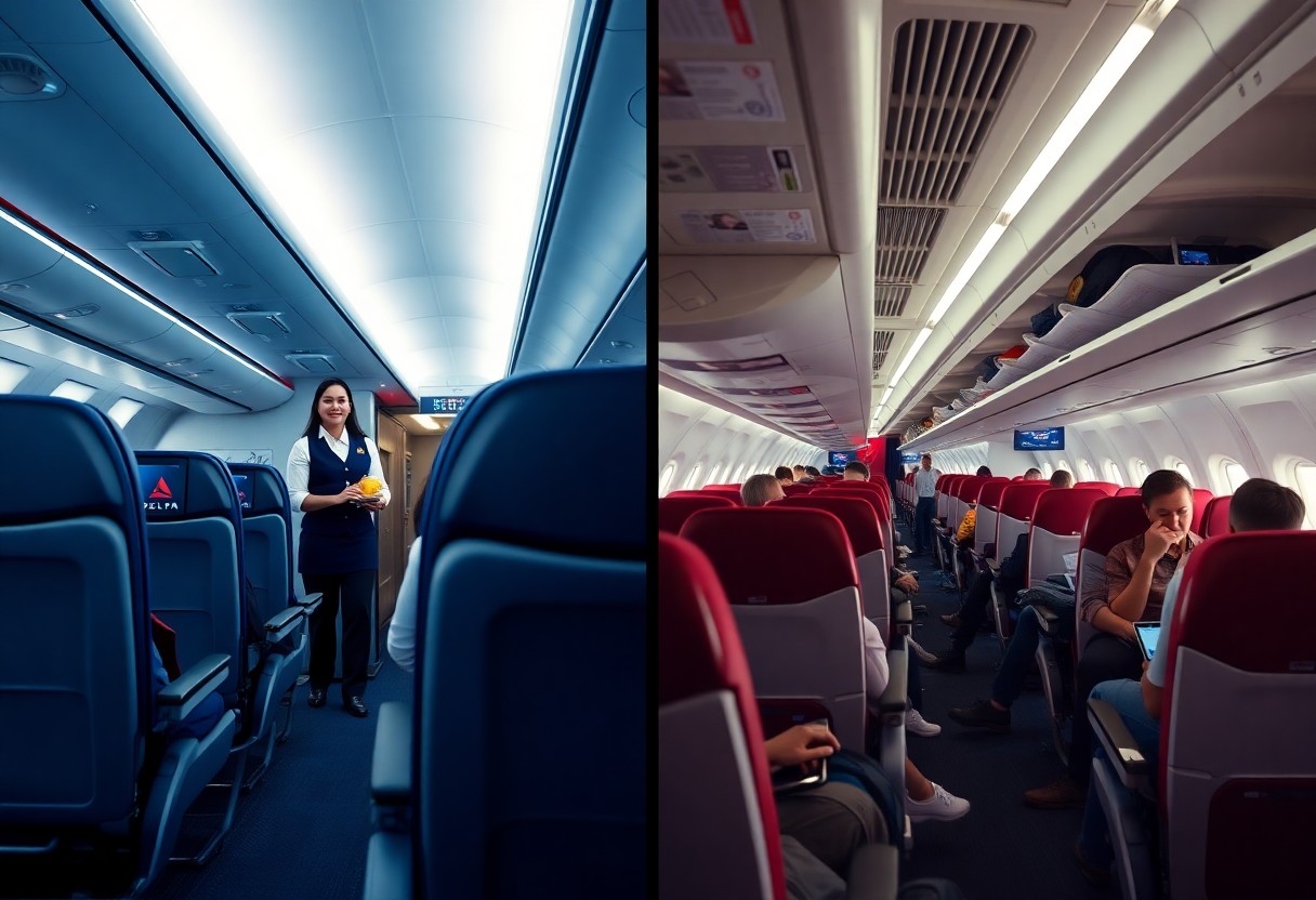 Delta vs American Airlines for Points, Baggage & Flight Experience